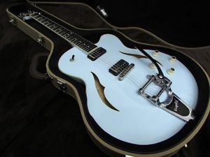 Hofner Verythin Single Cutaway Light Blue Electric Free Shipping