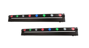 2 ADJ American DJ Sweeper Beam Quad LED 8-Beam RGBW Stage Spot Effect Light