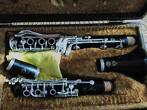 B CLARINET FULL BOEHM SYSTEM HENRY SELMER PARIS DEPOSE SERIES 10S