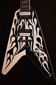 Dean Michael Schenker MS Custom Flames V Electric Guitar w/HSC - Free Shipping!