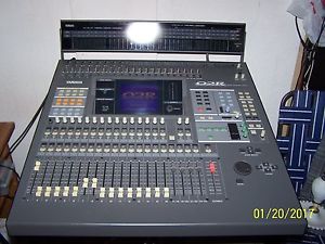Yamaha 02R Digital Mixer Console with MB02 Meter Bridge