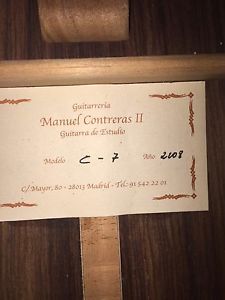 2008 Manuel Contreras II, C7, with case, Spain