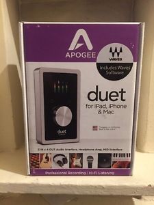New Apogee Duet Audio Interface with Waves Software