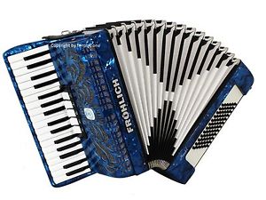 Akkordeon Fröhlich Händel/Weltmeister Achat 72,klasse Zustand