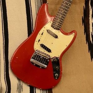 Fender 【Vintage】Mustang 1965 RED Electric guitar free shipping