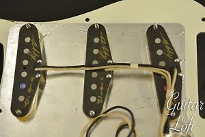 Fender Custom Shop Stratocaster Pickguard - Signed Abigail "Abby" Ybarra Pickups