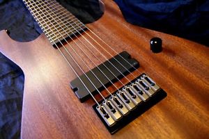 Custom Built Electric Guitar Siggery Black Machine Head Jacks** Iban*z