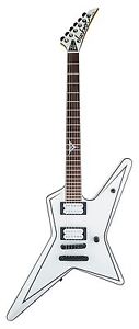 NEW! 2017 Jackson USA Gus G. Star guitar w/ logo in white finish (pre-order)