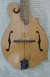 AMERICAN CHESTNUT from 1870 Burgess handcrafted mandolin f style mandolin