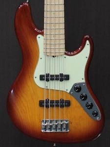 Fender USA American Deluxe Jazz Bass 5st Electric Free Shipping