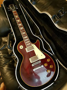 1982 GIBSON LES PAUL STANDARD,100% ORIGINAL,BURGUNDY COLOR,EXCELLENT CONDITION,1