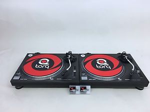 Technics SL-1200 MK3  PAIR Turntables in Good Condition  w/ 2 new N44-7 Stylus