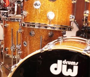 DW Collector Series 11" x 14" Tom Tom- Burnt Orange Glass Finish