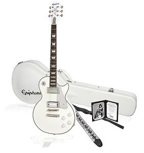 Epiphone Limited Edition Tommy Thayer “White Lightning” Les Paul guitar, j180756