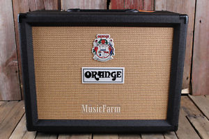 Orange Rocker 32 Electric Guitar Amplifier 30/15 Watt 2 x 10 All Tube Amp Black