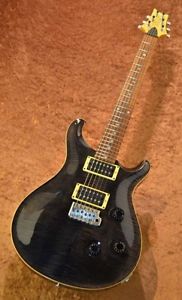 Paul Reed Smith CE Maple 24 Gray Black w/hard case F/S Guitar Bass #E1147