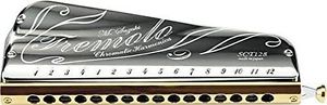 Suzuki tremolo chromatic harmonica SCT-128 From Japan