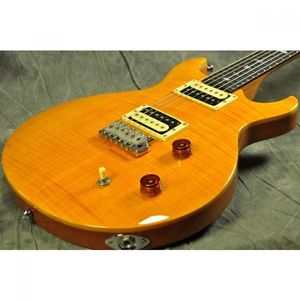 PRS SE SANTANA YELLOW Guitar USED w/Softcase FREE SHIPPING from Japan #I502