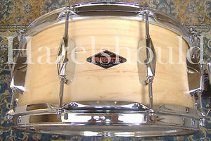 SOUNDFILE! AMAZING SIGNED 2015 CRAVIOTTO SOLID MAPLE 6.5X14 Snare! CLEAN!