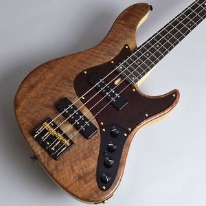 Bacchus WOODLINE24 DX4AC EWC Walnut Bass Guitar NEW from Japan Free Shipping