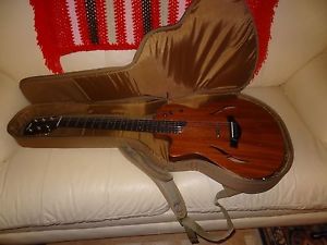 Left Handed Taylor T5z and Taylor gig bag