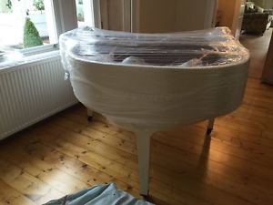 Cream High Gloss Baby Grand Pianos