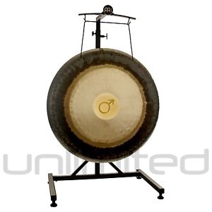 32" Meinl Mars Planetary Tuned Gong on the Meinl Metal Stand (G32-MA/TMGS) 