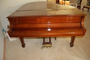Steinway & Sons Model M Mahogany Baby Grand Piano Made In 1960