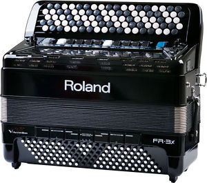 Roland FR-3XB Digital Chromatic Button V Accordion Accordian Accordeon Akkordeon