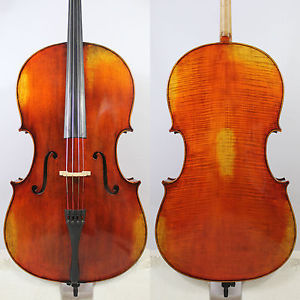 "Montagnana 1742" Copy Very wide body Best Model Cello M2176 Sweet Clear Tone!