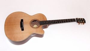 Bedell MHCE-17-G Performance Monitor All Solid Wood Acoustic Electric Guitar w/