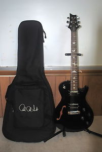 Paul Reed Smith S2 Singlecut Semi Hollow Body  Electric Guitar W/CASE Black