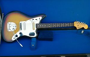 1965 Fender Jaguar sunburst fantastic and rare  made in Usa pre CBS