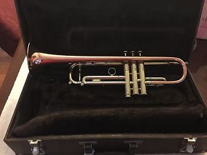 ZIGMANT KANSTUL 1503 COPPER BELL PRO TRUMPET FANTASTIC SHAPE W/CASE!!!!