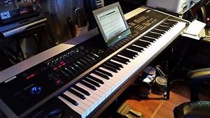 Korg Oasys Keyboard Synthesizer 88 key Fully weighted  Fully Loaded