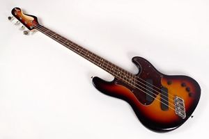 DINGWALL Super J 4 String 3-Tone Sunburst Electric Free Shipping