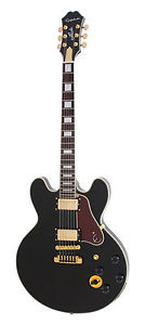 Epiphone B.B.KING Lucille - Ebony - Gold Hardware - Halbresonanz - Gitarre