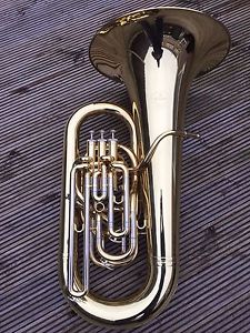 Besson International BE782-1 EEb Tuba-Ex/Demo 4 Valve,Comp,19" Bell,Immaculate-