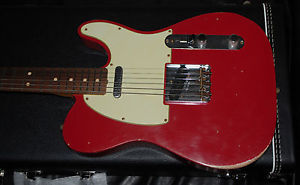 2013 Fender 1963 Telecaster Custom Shop Tele Dakota Red Relic Only 7lbs 4oz!