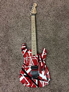 EVH Striped Series - Red/white/black