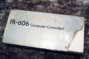 Boxed VINTAGE Roland TR-606 Analog Drum Machine
