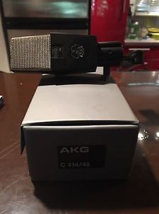 AKG 414 EB P48 Classic Vintage Condenser Microphone Black version
