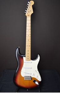 Fender USA Highway One Stratocaster Brown w/soft case F/S Guiter Bass #A2852
