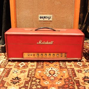 Vintage 1971 Marshall JMP 1992 Super Bass 100w Rare Red Amplifier SERVICED
