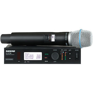 Shure ULX-D Wireless System + Beta 87A Handheld Microphone ULXD24/B87A-G50 Band