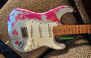 1969  Paisley RELIC Strato JVGuitars own Luthier Built AY 69 Custom Shop pickup