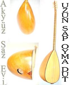 Uzun Sap Oyma Dut Saz // Baglama Akyüz Saz Evi