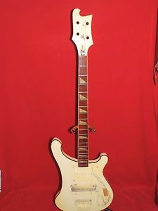 Rickenbacker 1974 White 4001 Bass Body & Neck