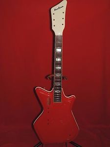 Airline 1965 Red Res O Glas JB Hutto Body & Neck Valco Supro Jacke White