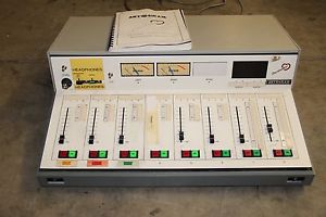 AUTOGRAM PACEMAKER PM-828 BROADCAST AUDIO CONSOLE w/ INSTRUCTION MANUAL